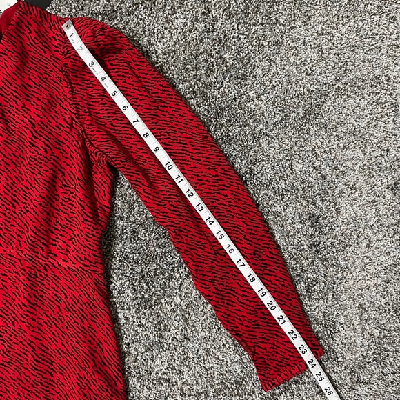 Banana Republic Keyhole Puff Sleeve Dress: new w/ tags; Size 10, Flattering fit - Picture 15 of 16